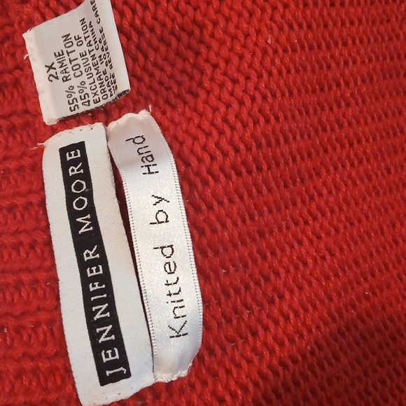 Jennifer Moore Unisex Ugly Christmas Cardigan Sweater size 2X - Picture 8 of 8